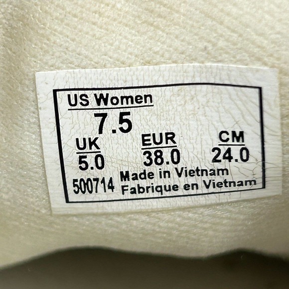 Vans Shoes Womens 7.5 Off The Wall Old Skool Sneaker 500714 Gray Canvas Lace Up - Picture 10 of 12